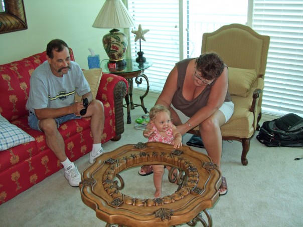 A surprise visit from Uncle Larry and Aunt Sue