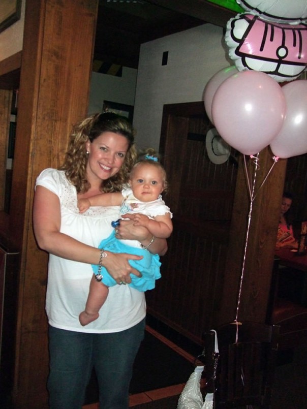 A surprise graduation party for Alison in Columbia on the way home from the beach