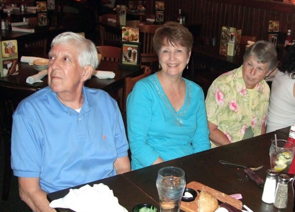 Aunt Sylvia is one of the surprise guests