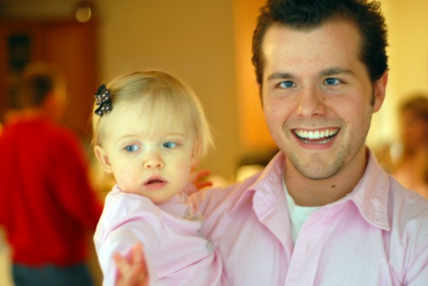 Seth and the birthday girl