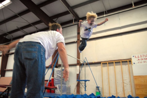 Serious hangtime from Jadon