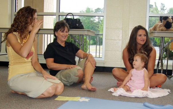 Gail (the teacher), Brittain, her mother, and her Mimi