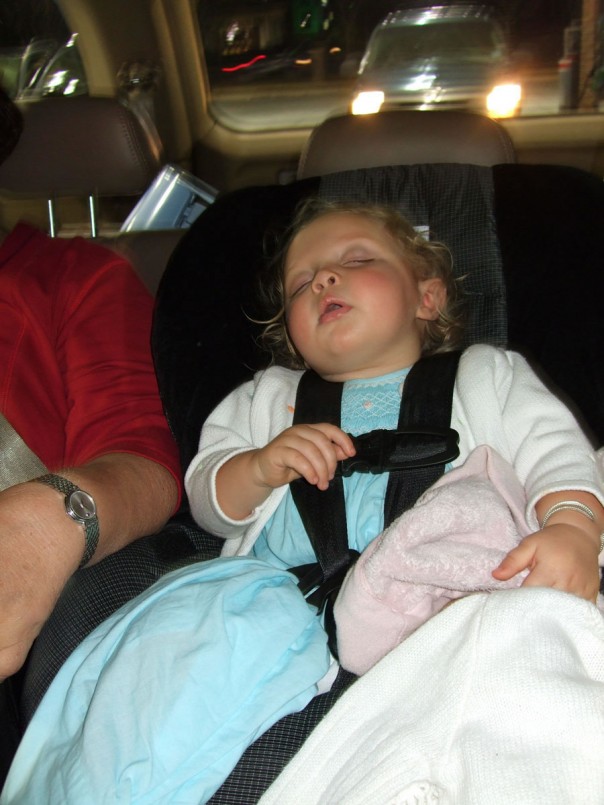 Passed out after a long and fun day