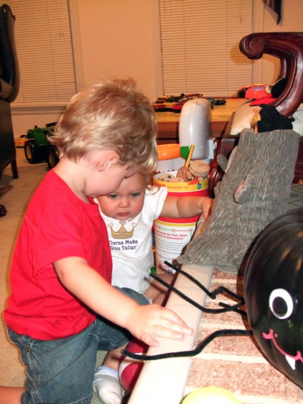 Playing with Jadon