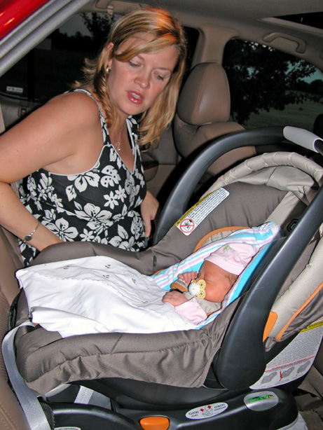 Arriving at home