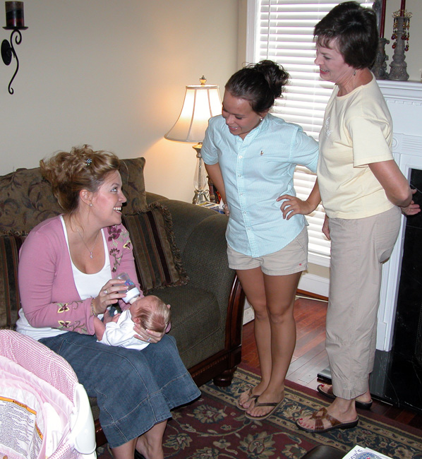 Clara, Lisa, Alison, and Emma Kate