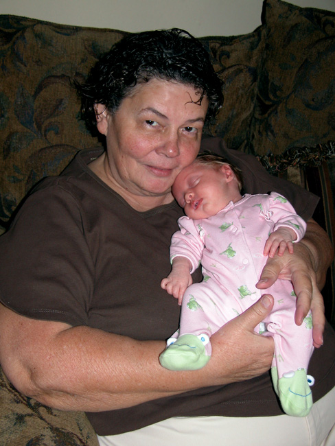 Grandma's little girl