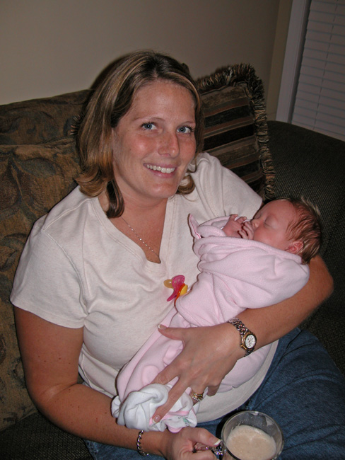 Ashley holding EK
