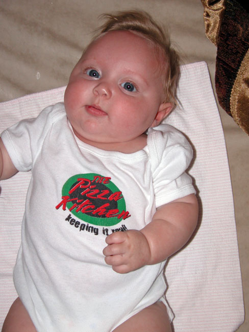 pizza kitchen onesie