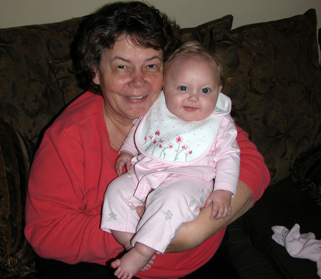 with grandma