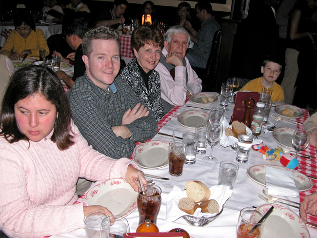 Maggiano's birthday dinner