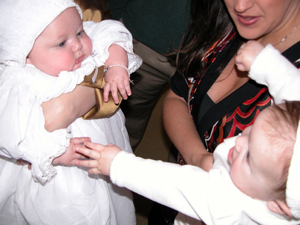 Brittain reaching for Alison